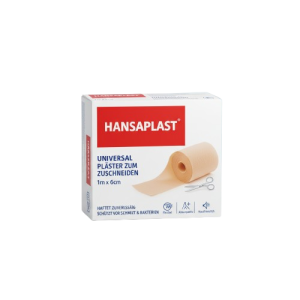 Hansaplast pensos de feridas universal em banda para recortar